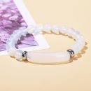 Link Pheromone Bracelet for Women, 8mm Healing Crystal Beads Stretch Bracelet Handmade Good Luck Energy Natural Chakra Stone Beaded Bangle Jewelry - 5-Natural opal