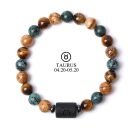 Zodiac Blessing Bracelet - Natural Stone 12 Constellation Beads for Couples, Friends, Birthday Gifts (Copy) - Taurus