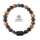 Zodiac Blessing Bracelet - Natural Stone 12 Constellation Beads for Couples, Friends, Birthday Gifts (Copy) - Scorpio
