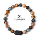 Zodiac Blessing Bracelet - Natural Stone 12 Constellation Beads for Couples, Friends, Birthday Gifts (Copy) - Sagittarius